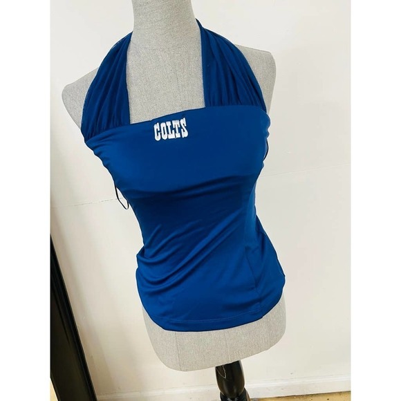 NFL Tops - NFL All Sport Couture Indianapolis Colts Halter Tank